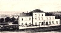 Bahnhof um 1906