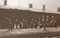 Bahnhof von 1883